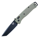 Benchmade 537BK-06 BAILOUT | Ranger Green | Tanto