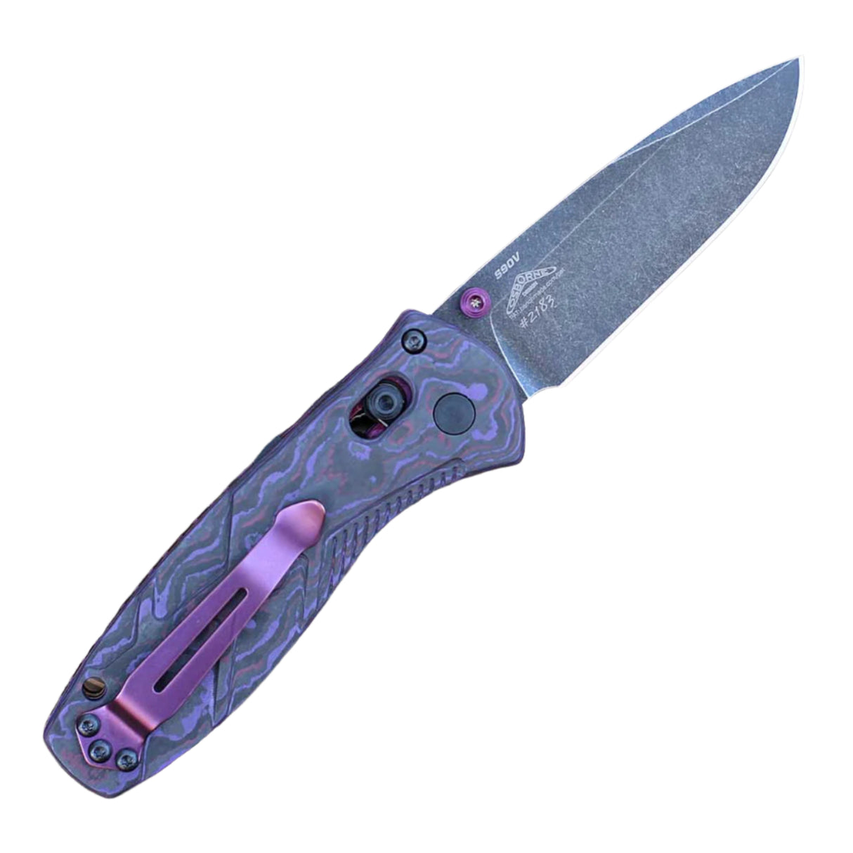 Benchmade 585BK-251 Mini Barrage - Purple Haze