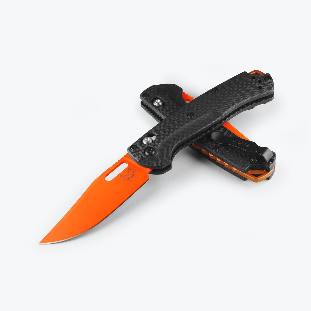 Benchmade Mini Taggedout | Carbon Fiber