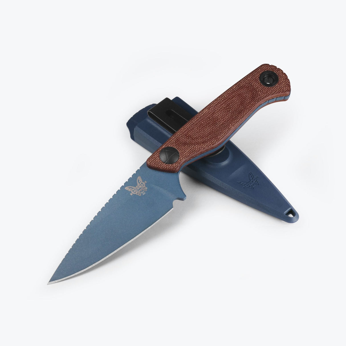 Benchmark Dacian | Brown Canvas Micarta