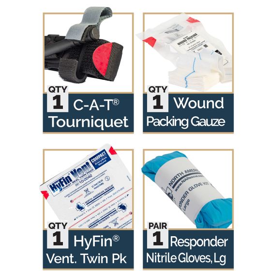 Every Day Carry (EDC) Ankle Trauma Kits