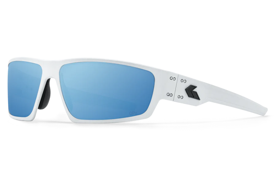 GATORZ Warhawk - Optimized Polarized (OPz) -  Frost w/Black Logo