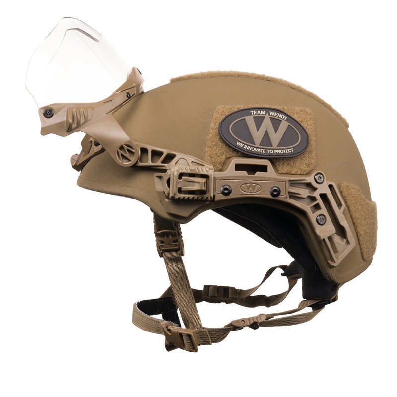 TEAM WENDY EXFIL BALLISTIC VISOR: COYOTE BROWN - SIZE 2 XL - RAIL 3.0 COMPATIBLE ONLY